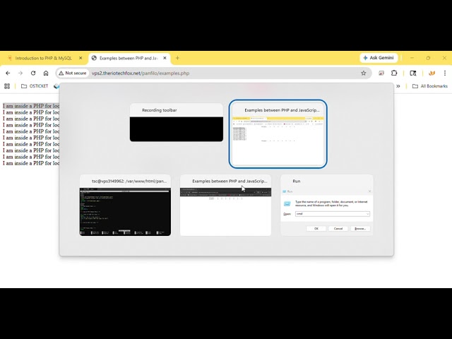 IMED 2415 W12A PHP&JavaScript For Loop