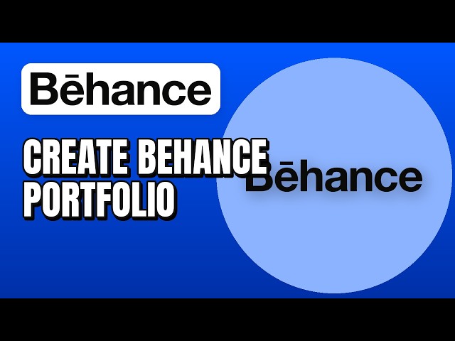 How to Create a Behance Portfolio
