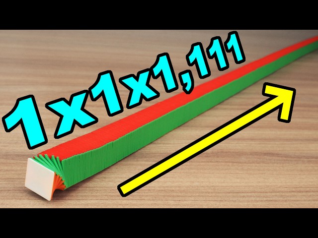 I built a WORLD RECORD Rubik's Cube...