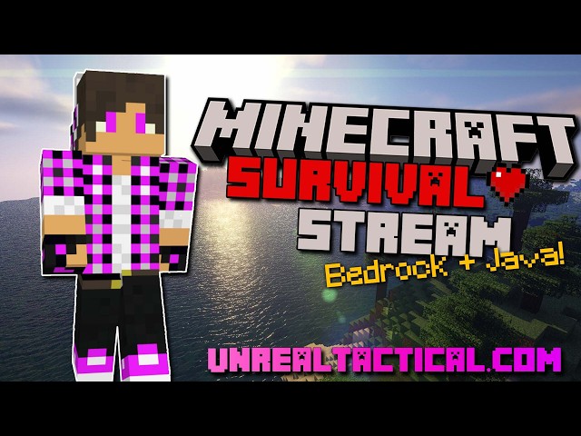 Join My Survival SMP Realm Server For Minecraft Bedrock And Java