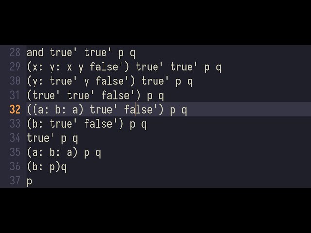 Lambda calculus #17: AND