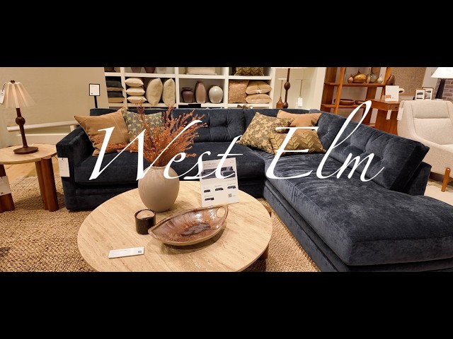 WEST ELM !! NEW FALL DECOR !!