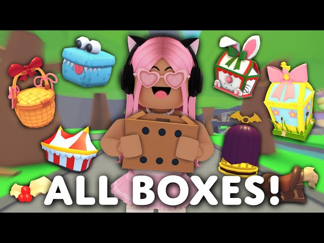 I opened EVERY BOX EVER in adopt me...