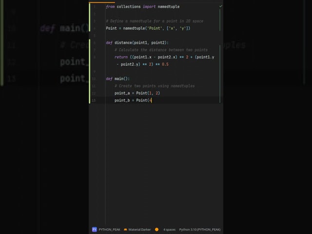 How can namedtuples improve code readability? Transform Your Code with Namedtuples in Python!