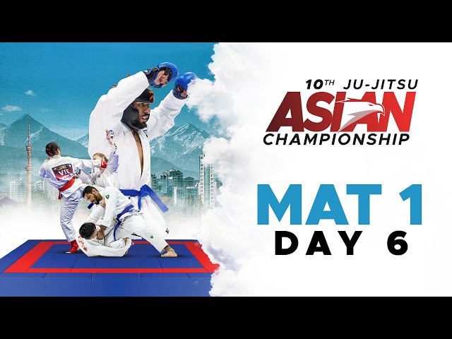 [ MAT 1 - DAY 6 ] 3rd Jujitsu Asian Youth Championship 2026, Kazakhstan