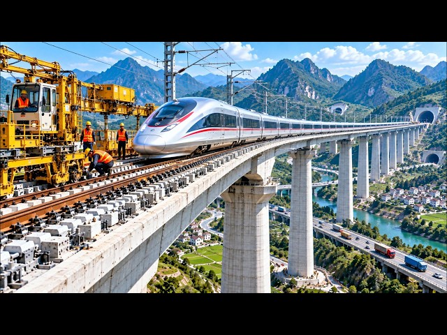 The Engineering Behind How China's High Speed Rail Stays Smooth at 350 kmh
