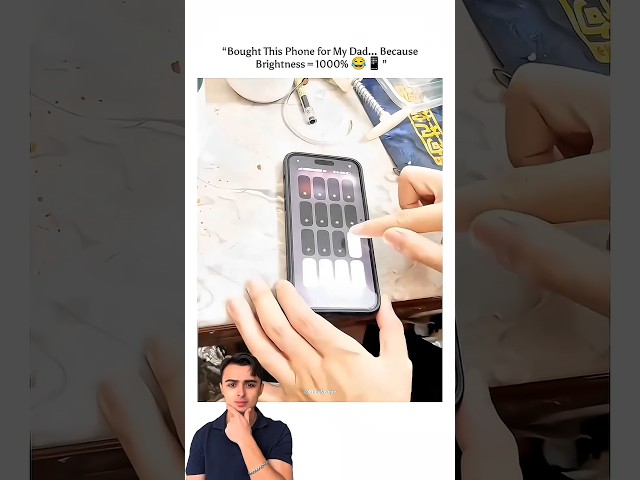 Secret iPhone Hack! 1000% Brightness ☀️📱 #shorts #lifehacks