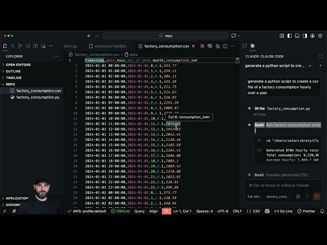 Claude Code: Automatically Create and Run Python Scripts