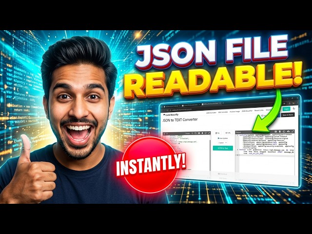 How to Convert a JSON File to a Readable Format | Step-by-Step Guide