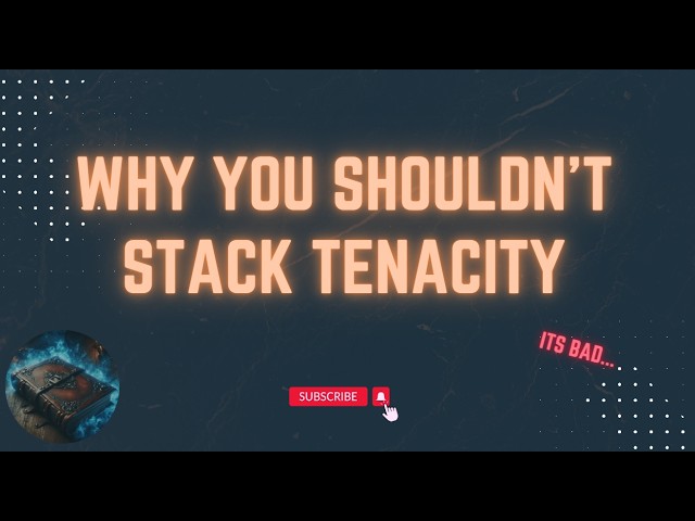 You probably don't know how Tenacity works in League of Legends...