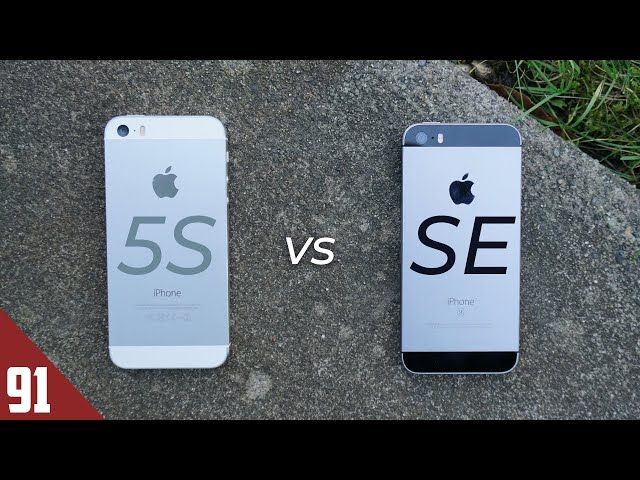 iPhone 5S vs iPhone SE: ¡Comparación completa!