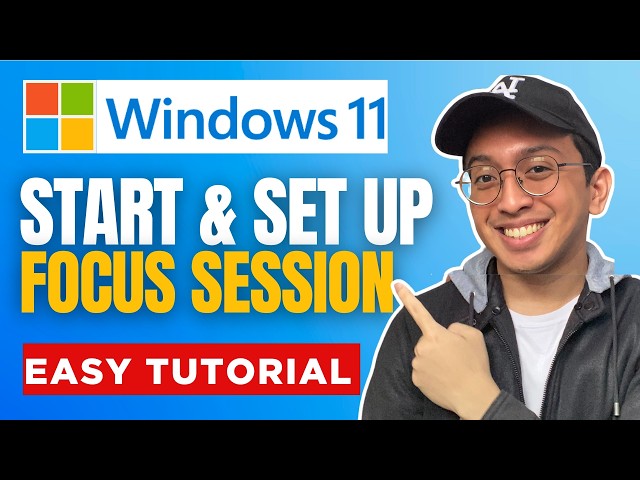 How to Start and Set Up Focus Session in Windows 11 (PC/Laptop)