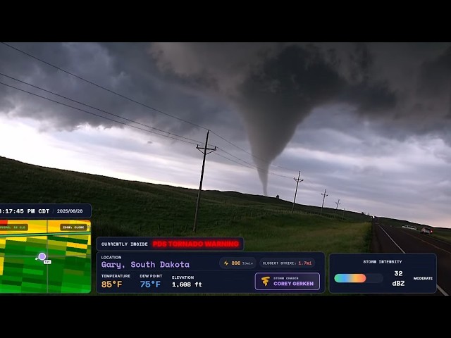 LIVE Storm Chase - Large Hail & Maybe a Tornado | Colorado