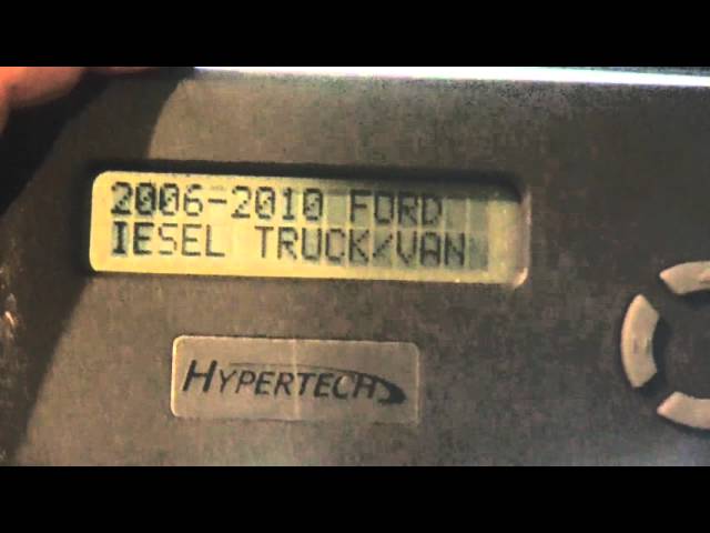 How to unmarry a Hypertech vin locked tuner programmer unlock