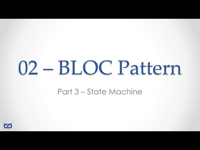 #flutter #dart #programming #learningflutter - S2 E3 - State Machine