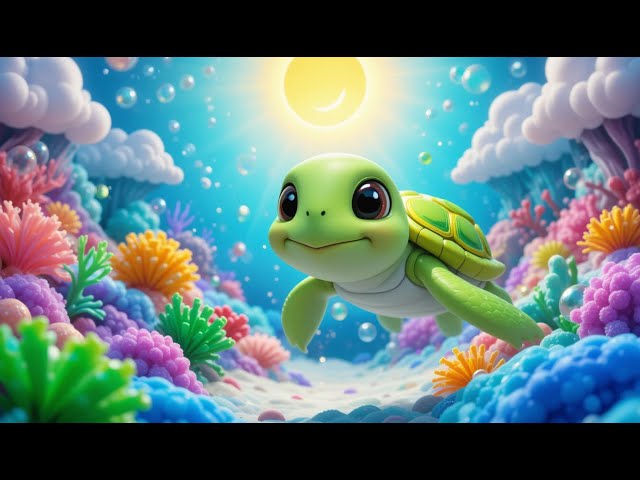 Turtle Counting Song | Fun Numbers Learning for Kids