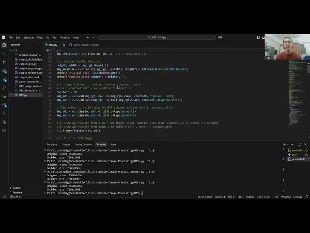Image processing Using Python Libraires'