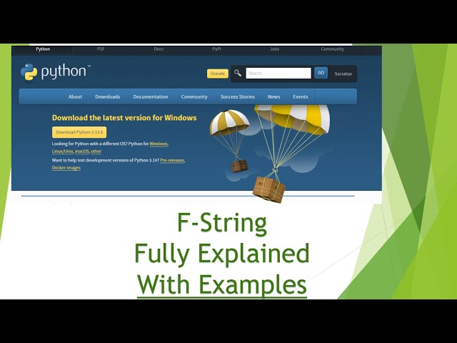 7 Strings (pt4) - F-string Fully Explained With Examples