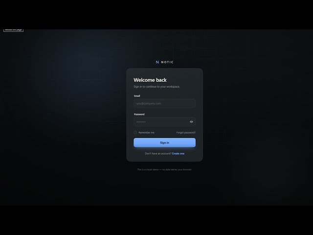 I Built This Animated Login Page With AI
