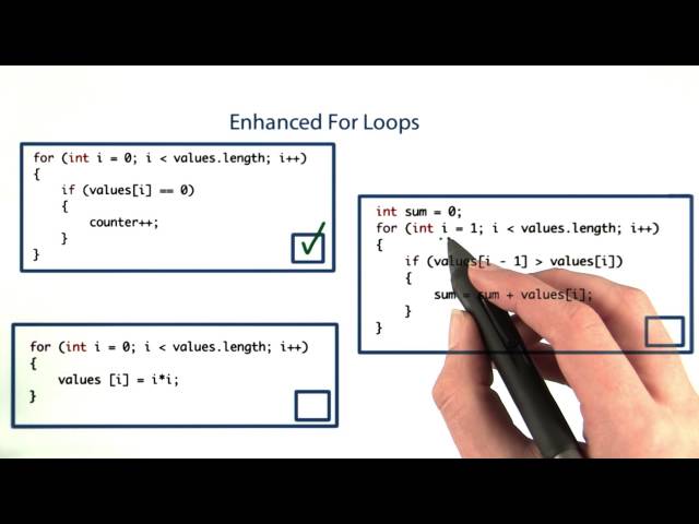 Enhanced For Loop - Intro to Java Programming
