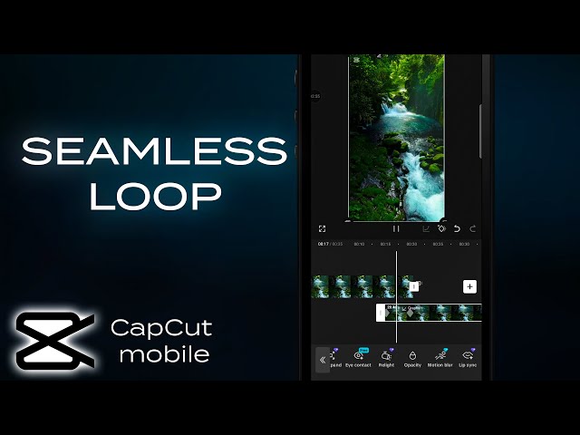 Seamless Loop in CapCut MOBILE | Quick Tutorial
