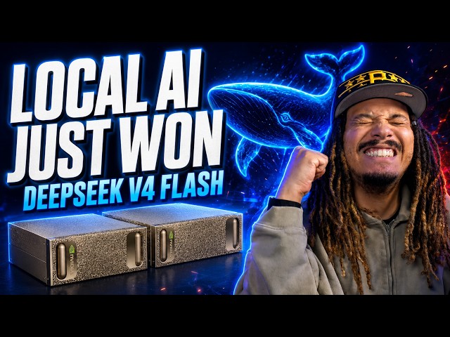 DeepSeek V4 Flash 0731 Just DROP and Is a HUGE Win for Local AI (2 DGX Sparks!)