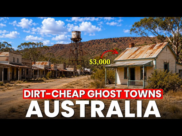 10 Dirt-Cheap Australian Ghost Towns Where Houses Are So Cheap… You'll Think It's a Scam