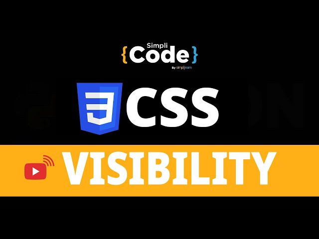 🔥CSS Visibility Property Explained | Visibility Property in CSS | CSS for Beginners | SimpliCode