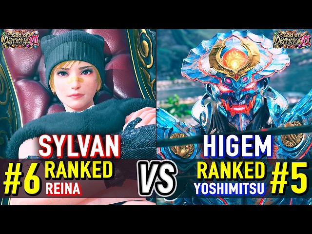 T8 🔥 SYLVAN (#6 Ranked Reina) vs HIGEM (#5 Ranked Yoshimitsu) 🔥 Tekken 8 High Level Gameplay
