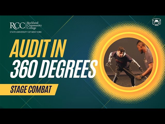 Experience Stage Combat at RCC! | 360° Immersive Experience | Rockland Community College