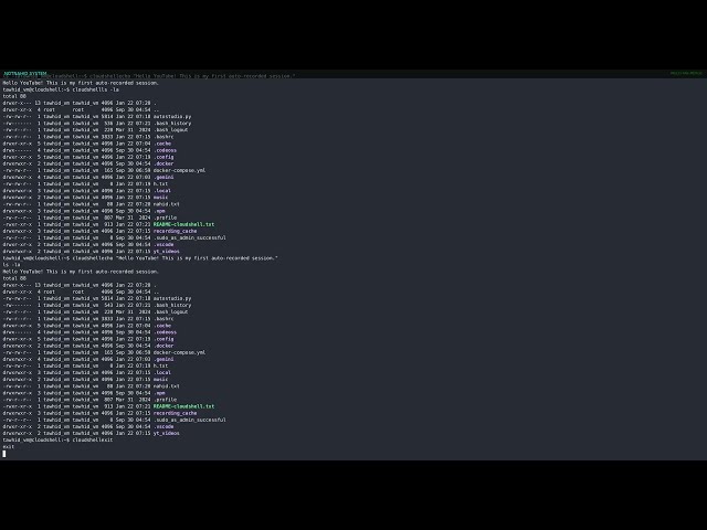 Cloud Shell Session - 0 | NotNahid