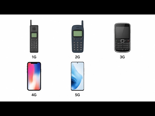 1G to 5G: The Evolution of Mobile Networks Explained!
