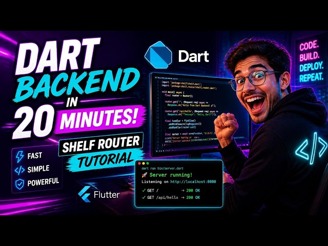 Build Your First Backend API in Dart with Shelf – No New Language Needed (Flutter Devs)