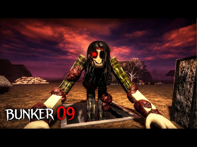 I Was Trapped Inside Bunker 09... I Couldn't Escape 😨 | Roblox Horror