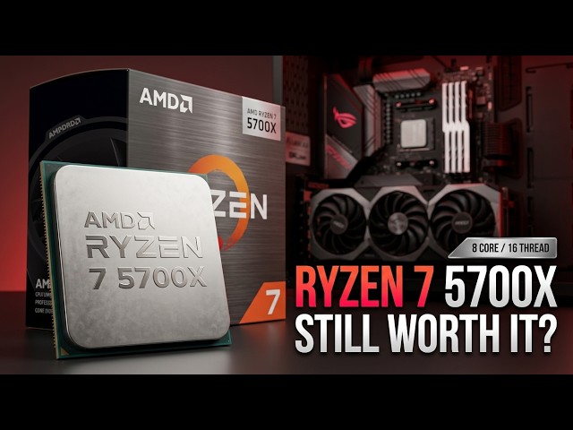 Best Gaming CPU Under $199? AMD Ryzen 7 5700X Review