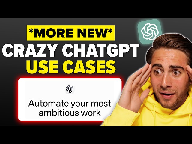 ChatGPT Work Just Changed Everything.. Try These New Automations First!