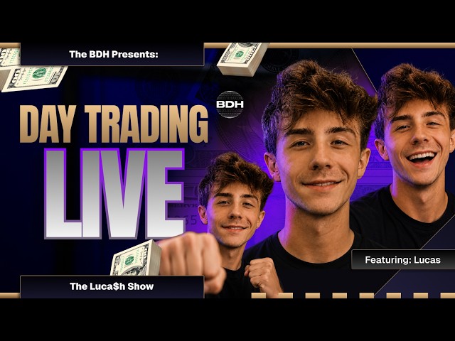 DayTrading LIVE! LUCA$H 6PM OPEN!!!