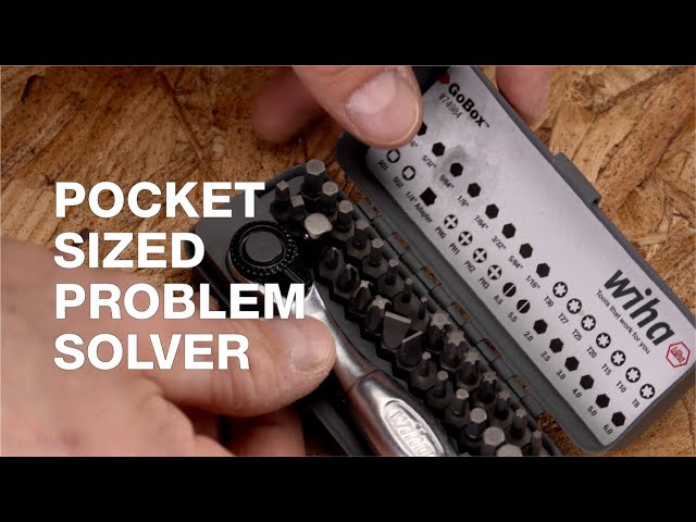 Wiha GoBox Bit Sets – Compact, Tough & Ready for Any Job!