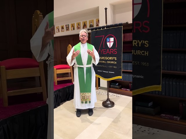 An Important Message from The Rev. Andrew J. Sherman on Stewardship (Thursday, November 9, 2023)