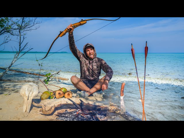 Survival Challenge: No Food, No Water, Knife & Bow Only