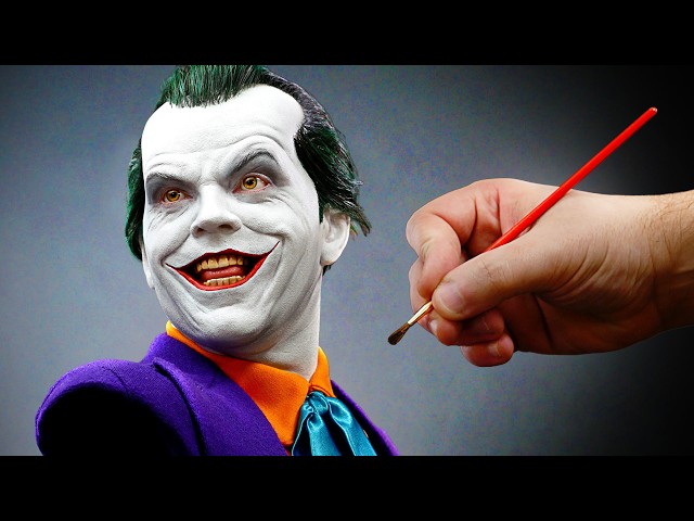 Joker Sculpture Timelapse - Batman '89