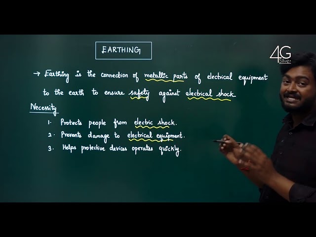 Types of Earthing in Tamil | Fuse in Tamil Basic Electrical and Electronics Engineering EE25C01 