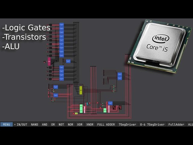 How I built a CPU with minimal transistors/ Fully exploring computer logic