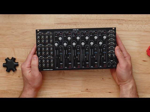 Boredbrain Xcelon: Analog Eurorack Mixer Demo