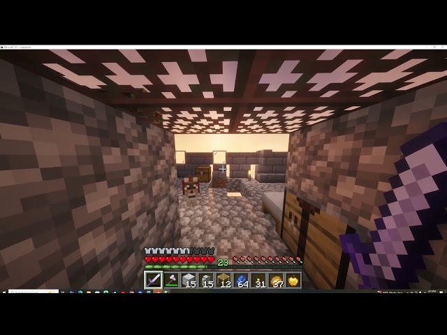 Building my Wizards Tower in my Forever World lets play Minecraft!
