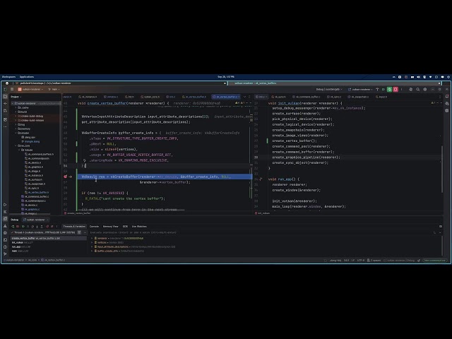 Learning Vulkan vertex buffer and descriptor set C graphics programming 2