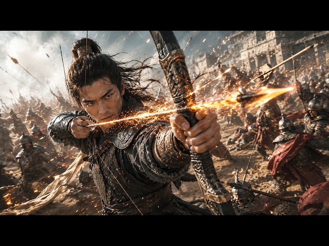 將軍遭萬軍圍堵，誰料小伙一箭出手竟橫掃千軍！#jackiechan #kungfu #hollywoodmovies