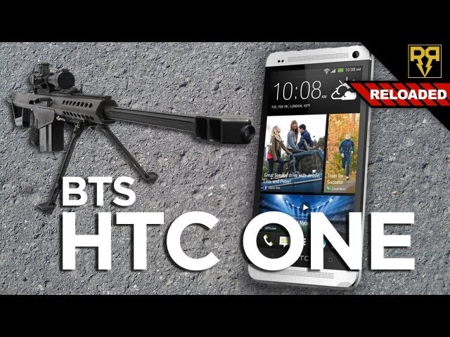 HTC One vs Barrett M82 - Tech Assassin Reloaded