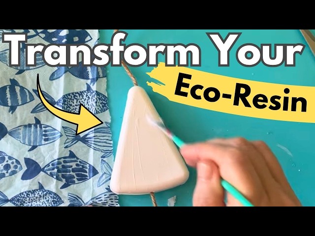 Take Your White Eco-Resin to the Next Level With This Technique! ⛵