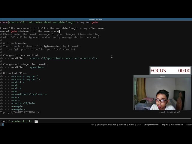 Live study: read along book "Operating Systems: Three Easy Pieces" (Part 218)